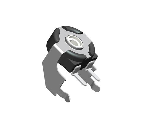 Factory Price 10mm carbon 3pins thermostat adjustment trimmer potentiometer with bracket for consumer electronics