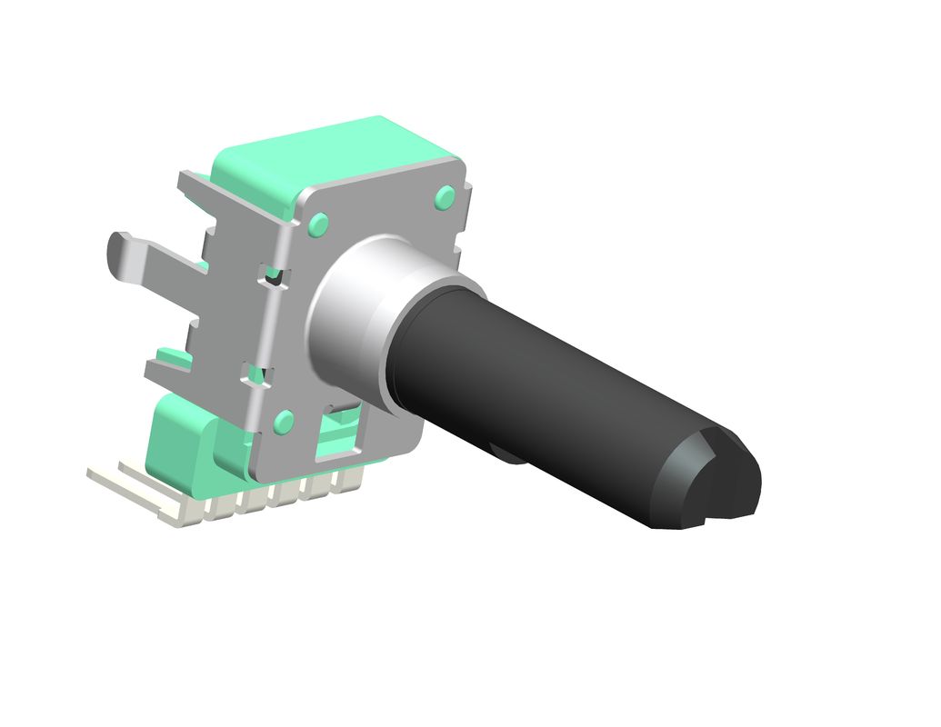 Low Price  Plastic Shaft Rotary Dual Gan Variable Resistor Rotary Potentiometer Device ±20% Resistance Tolerance