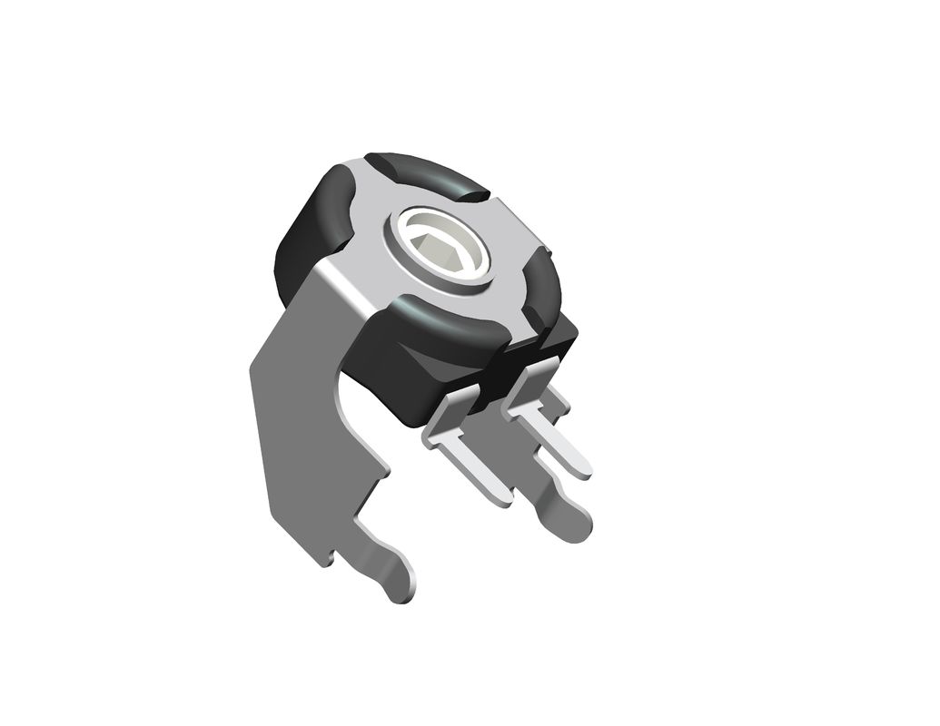 Factory Price 10mm carbon 3pins thermostat adjustment trimmer potentiometer with bracket for consumer electronics