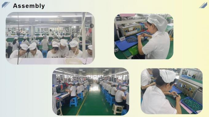Потенциометр кодировщика вала двойника Re8203nm интегрированный с переключателем нажима